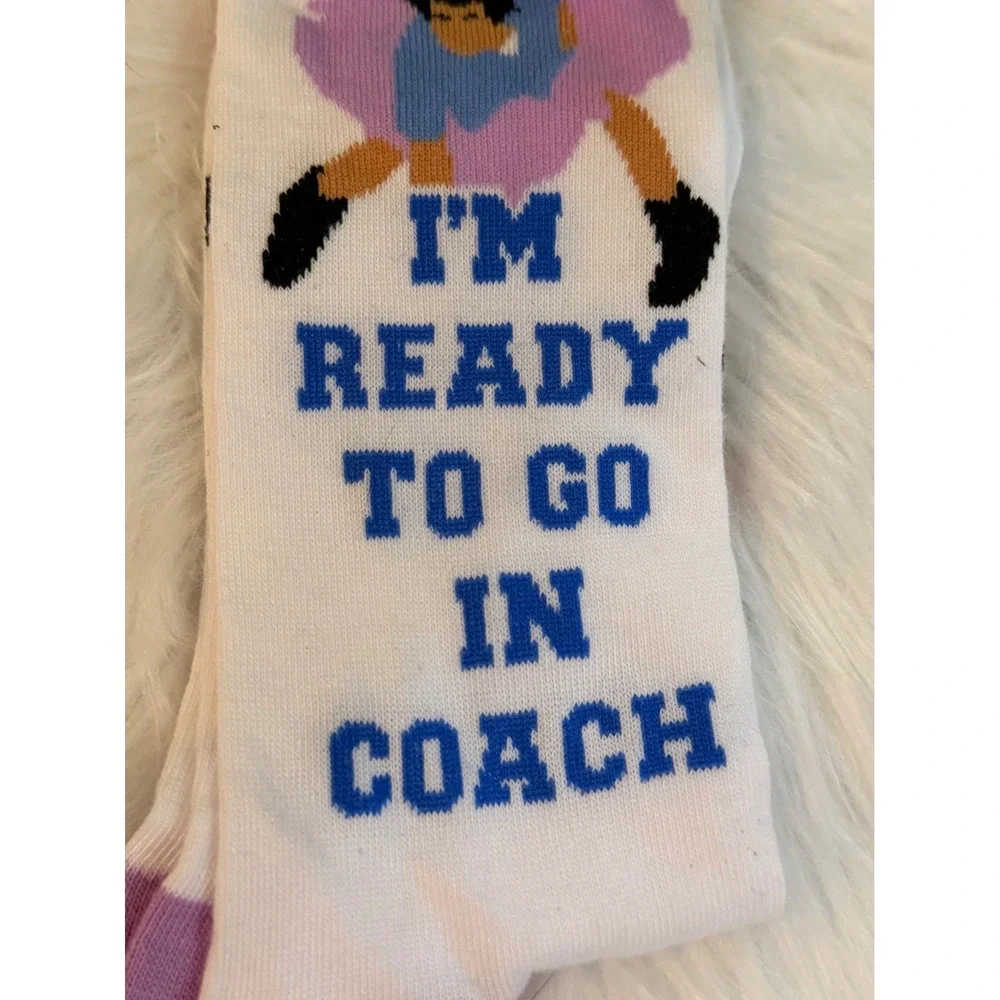 Ace Ventura Pet Detective Jim Carrey Tutu Novelty Crew Socks US 7-12 AVF301